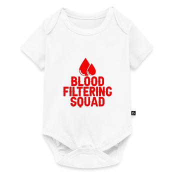 Blood Filtering Squad 2 - Baby Premium short-sleeve bodysuit - white - Front