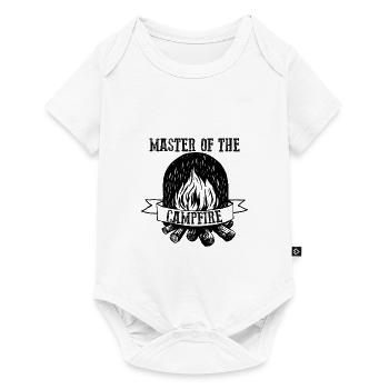 Master Of The Campfire - Baby Premium short-sleeve bodysuit - white - Front