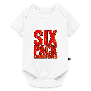 Six Pack à venir 17 - Body à manches courtes Premium Bébé - blanc - Devant