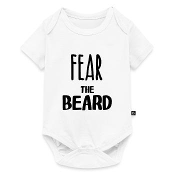 Fear the beard - Baby Premium short-sleeve bodysuit - white - Front