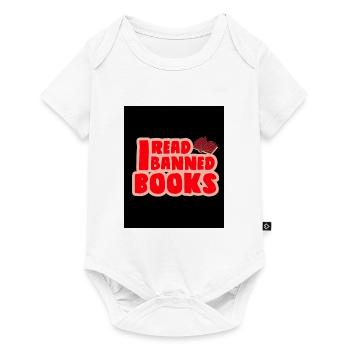 J’ai lu des livres interdits 33 - Body à manches courtes Premium Bébé - blanc - Devant
