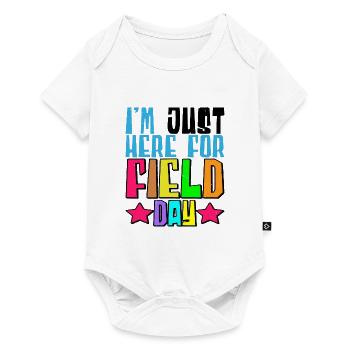 I'm Just Here For Field Day 25 - Baby Premium short-sleeve bodysuit - white - Front