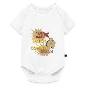 Six Pack à venir 37 - Body à manches courtes Premium Bébé - blanc - Devant