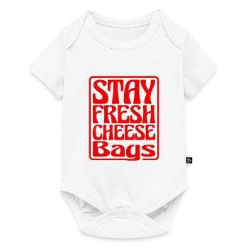 Stay Fresh Cheese Bags 19 - Baby Premium short-sleeve bodysuit - white - Front