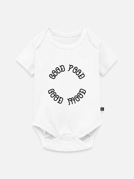 Good Food Good Mood - Baby Premium Kurzarmbody - Weiß