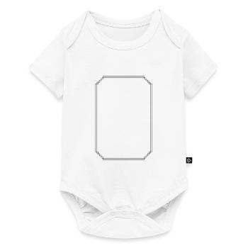 Vintage Frame - Baby Premium short-sleeve bodysuit - white - Front
