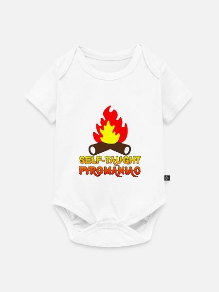 Self-Taught Pyromaniac 7 - Baby Premium Kurzarmbody - Weiß