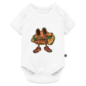 Sandwich Figure - Baby Premium short-sleeve bodysuit - white - Front