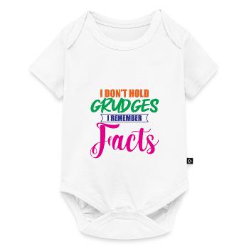 Je n’ai pas de rancune, je me souviens des faits 2 - Body à manches courtes Premium Bébé - blanc - Devant