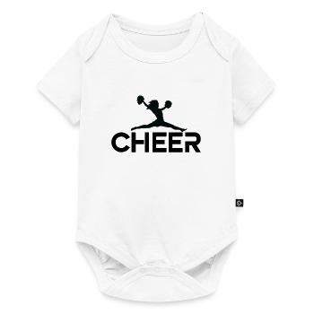 cheerleading Design 3 01 - Baby Premium Kurzarmbody - Weiß - Vorne