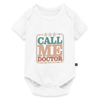 Appelez-moi Docteur 14 - Body à manches courtes Premium Bébé - blanc - Devant