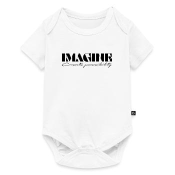 Imagine Créer une possibilité - Body à manches courtes Premium Bébé - blanc - Devant
