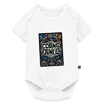 Coding Junkie 14 - Baby Premium Kurzarmbody - Weiß - Vorne