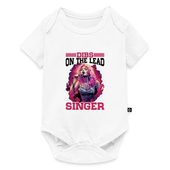 Dibs On The Lead Singer 6 - Baby Premium short-sleeve bodysuit - white - Front