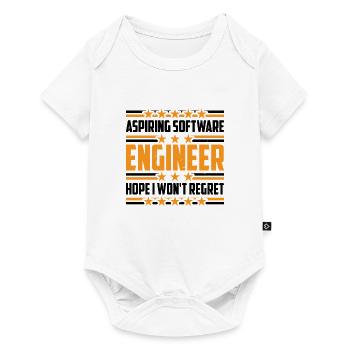 Aspiring Software Engineer, Hope I Won't Regret 3 - Baby Premium short-sleeve bodysuit - white - Front