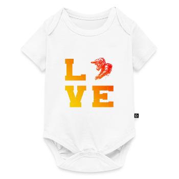 Cyclists Cycling Mountain bikers Cycling - Baby Premium short-sleeve bodysuit - white - Front