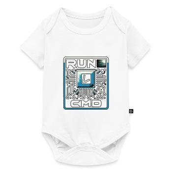 Exécuter Cmd 38 - Body à manches courtes Premium Bébé - blanc - Devant