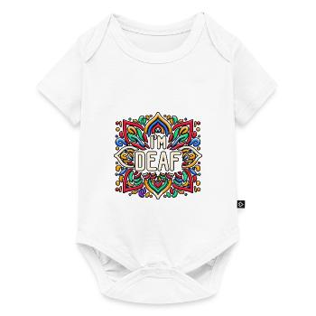 I'm Deaf 43 - Baby Premium short-sleeve bodysuit - white - Front