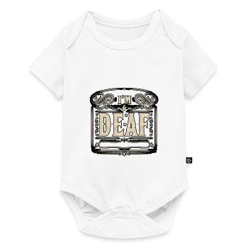 I'm Deaf 47 - Baby Premium short-sleeve bodysuit - white - Front