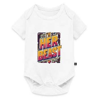I'm Her Beast 7 - Baby Premium short-sleeve bodysuit - white - Front