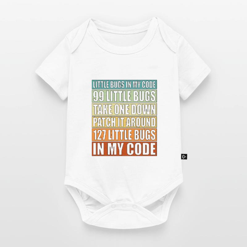 99 petits bugs dans mon code 6 Body à manches courtes Premium Bébé