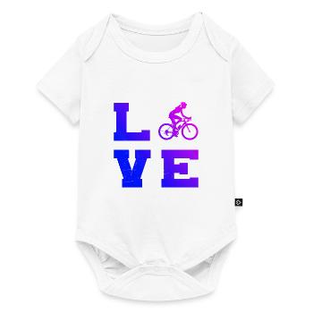 VTT Homme Vélo Vélo Vélo VTT - Body à manches courtes Premium Bébé - blanc - Devant