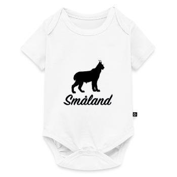 Småland Lynx Suède Région Suède Sud Aperçu - Body à manches courtes Premium Bébé - blanc - Devant