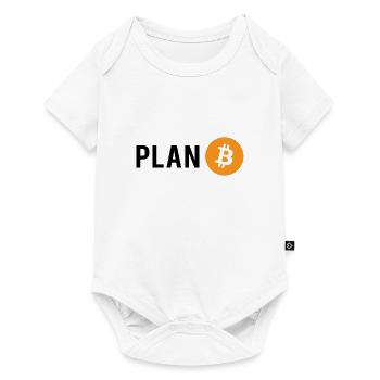 Plan B - Plan Bitcoin - Body à manches courtes Premium Bébé - blanc - Devant