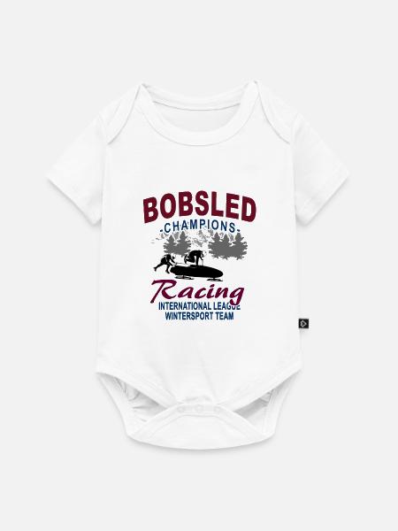 Bob - Bobsport - Baby Premium Kurzarmbody - Weiß
