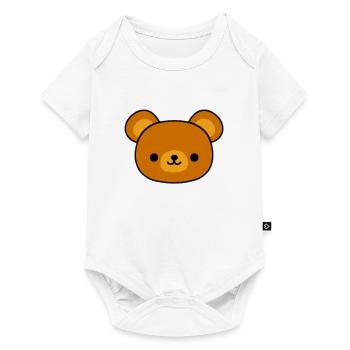 teddy - Baby Premium short-sleeve bodysuit - white - Front