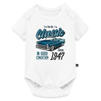 I'm Not Old I'm Classic Car Vintage Born In 1947 - Baby Premium short-sleeve bodysuit - white - Front