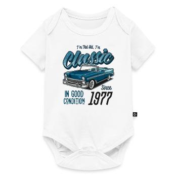I'm Not Old I'm Classic Car Vintage Born In 1977 - Baby Premium short-sleeve bodysuit - white - Front