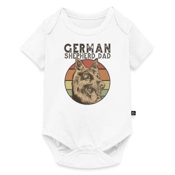 German Shepard Dad Dog Owner - Baby Premium short-sleeve bodysuit - white - Front