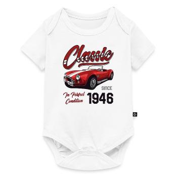 I'm Not Old I'm Classic Car Vintage Born In 1946 - Baby Premium short-sleeve bodysuit - white - Front