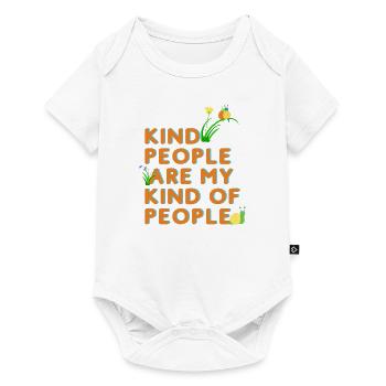 Kind People Are My Kind Of People - Baby Premium short-sleeve bodysuit - white - Front