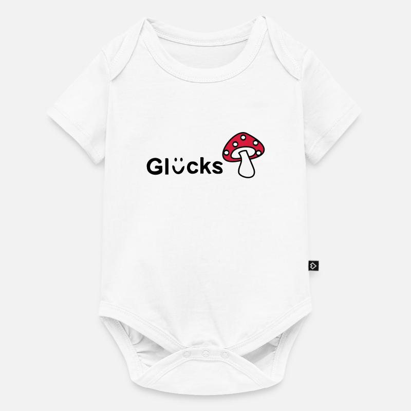 Lucky devil - Baby Premium short-sleeve bodysuit - white