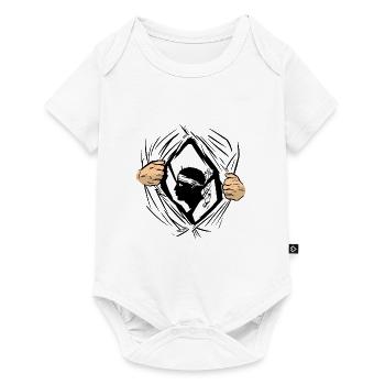 Corsica Flag Corsica Flag Corsica Corsican - Baby Premium short-sleeve bodysuit - white - Front