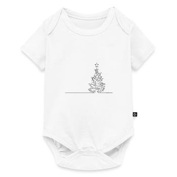 Xmas- christmas- christmas- feast- holidays- funny- tree - Baby Premium short-sleeve bodysuit - white - Front