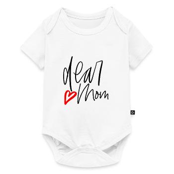 Best mom ever - Baby Premium short-sleeve bodysuit - white - Front