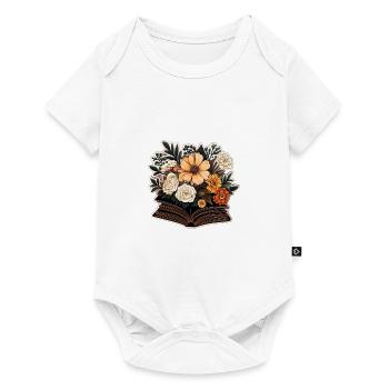 Book Magic - Baby Premium short-sleeve bodysuit - white - Front