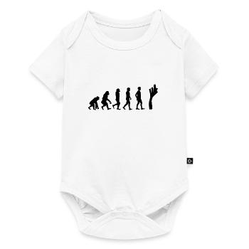 Leek evolution - Baby Premium short-sleeve bodysuit - white - Front