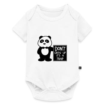Do not grow up it's a joke - Baby Premium short-sleeve bodysuit - white - Front
