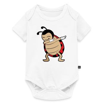 Dabbing Dab coccinelle - Body à manches courtes Premium Bébé - blanc - Devant