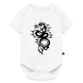 Chinese dragon - Baby Premium short-sleeve bodysuit - white - Front