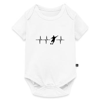 Soccer T-Shirt Gift Idea Christmas Funny - Baby Premium short-sleeve bodysuit - white - Front