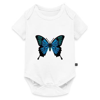 Papillon - Body à manches courtes Premium Bébé - blanc - Devant