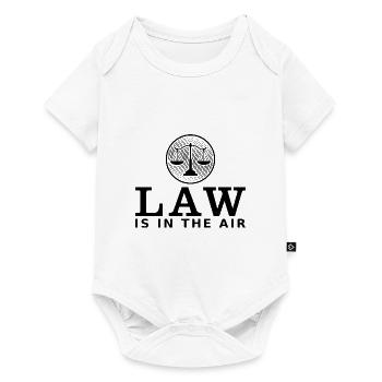 Droit des avocats | Cadeau de juge procureur juriste - Body à manches courtes Premium Bébé - blanc - Devant
