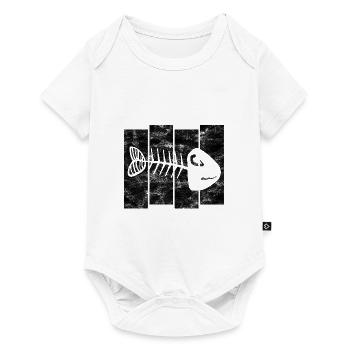 for anglers, fishermen and children | Pisces - Baby Premium short-sleeve bodysuit - white - Front