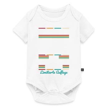 50e anniversaire - Fabriqué en 1975 - Body à manches courtes Premium Bébé - blanc - Devant