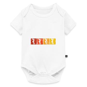 Skateboarder Skateboard Skater Skate Skateing - Baby Premium short-sleeve bodysuit - white - Front